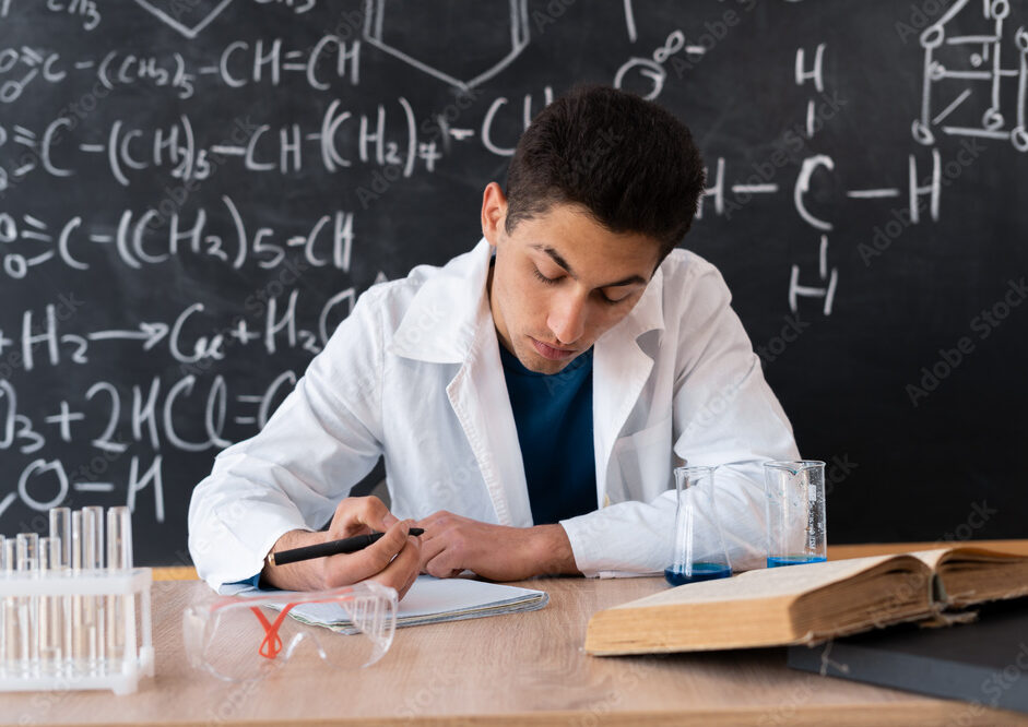 Student Studying