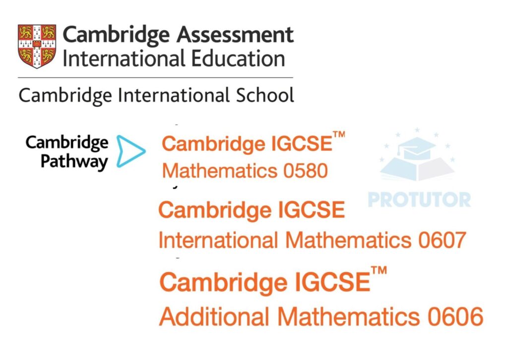 List of IGCSE Maths subject choices available on My Pro Tutor Educentre, offering specialized courses for students to enhance their exam preparation and succeed in their IGCSE Maths exams.