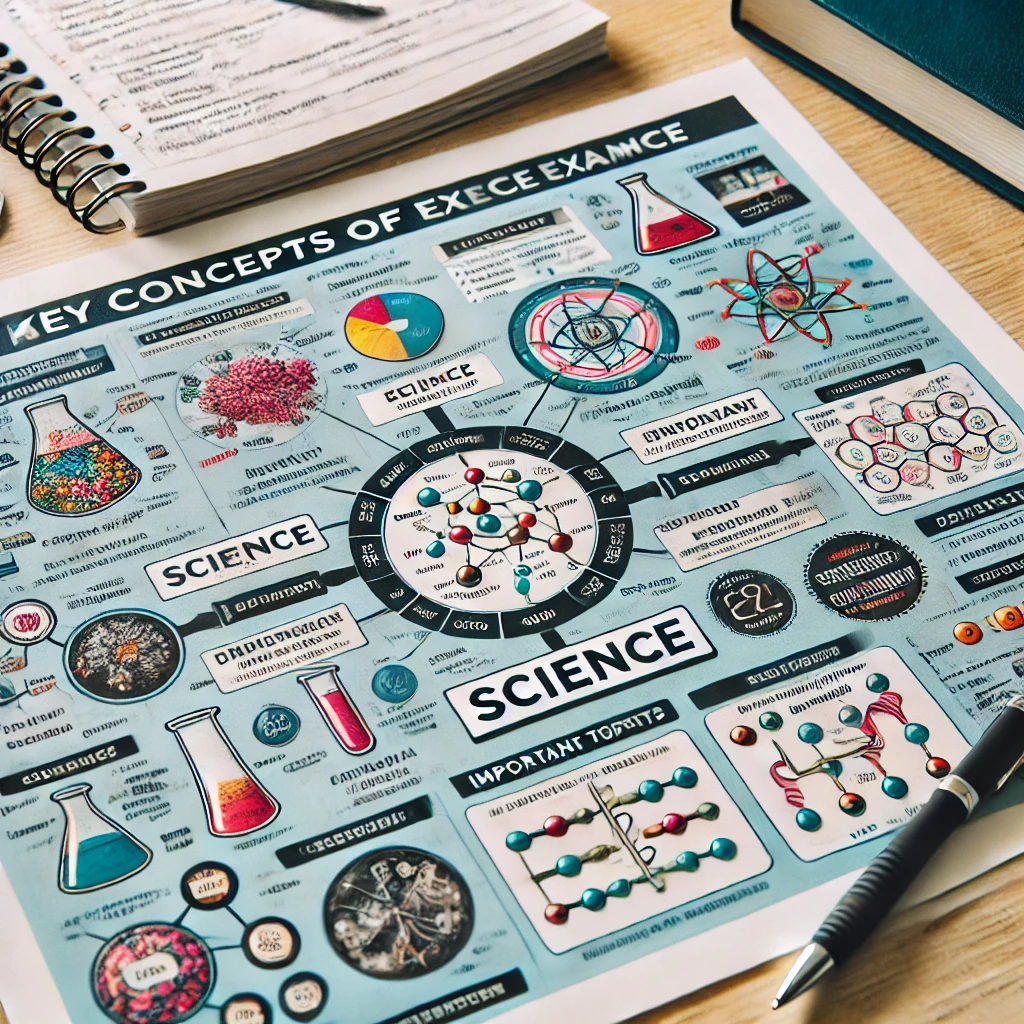 A science infographic breaking down key concepts for easy revision.