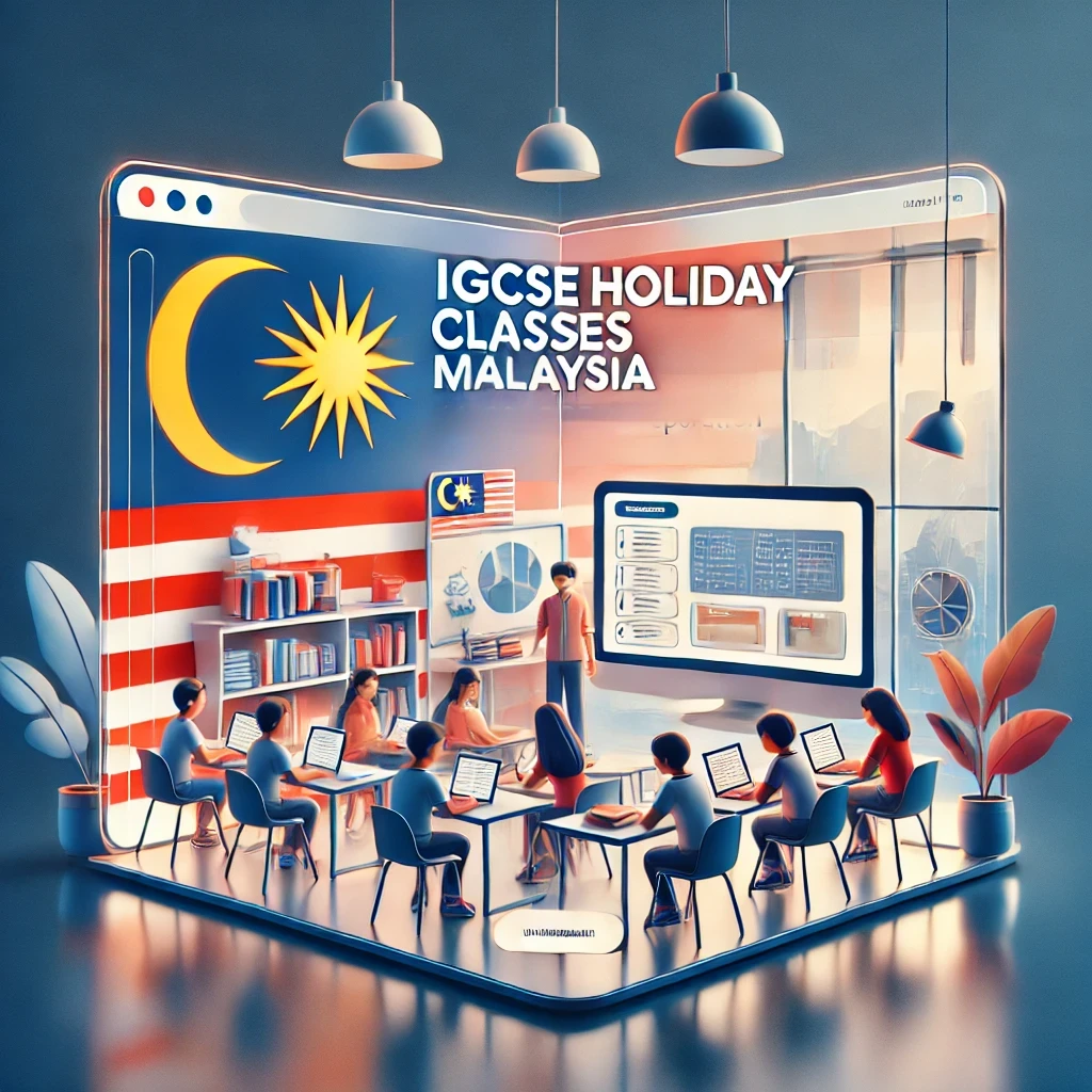 IGCSE Holiday Classes Malaysia - Tutoring for IGCSE 2025 Preparation with students and teacher in a classroom setting in Malaysia.