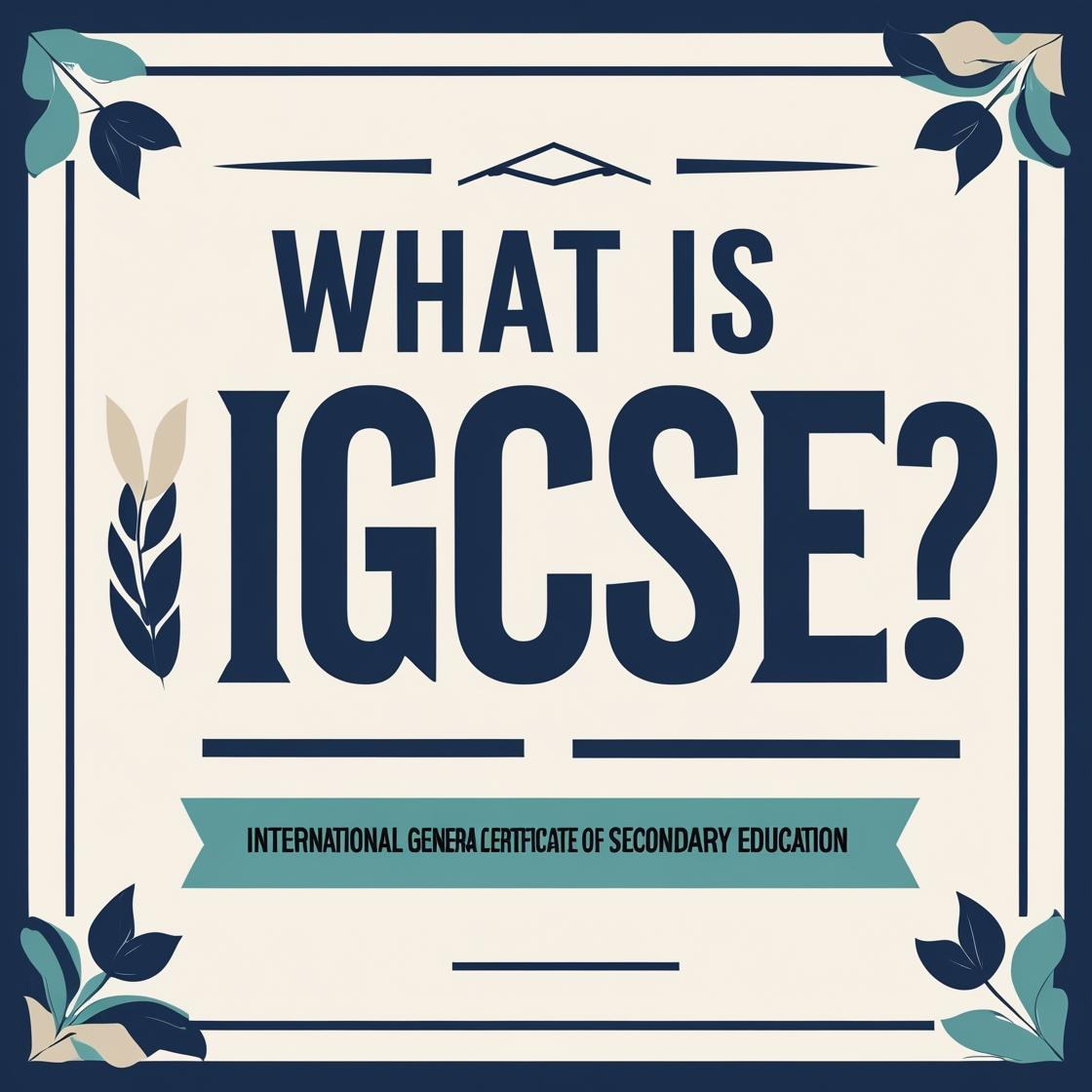 Image showing What Is IGCSE with its full meaning
